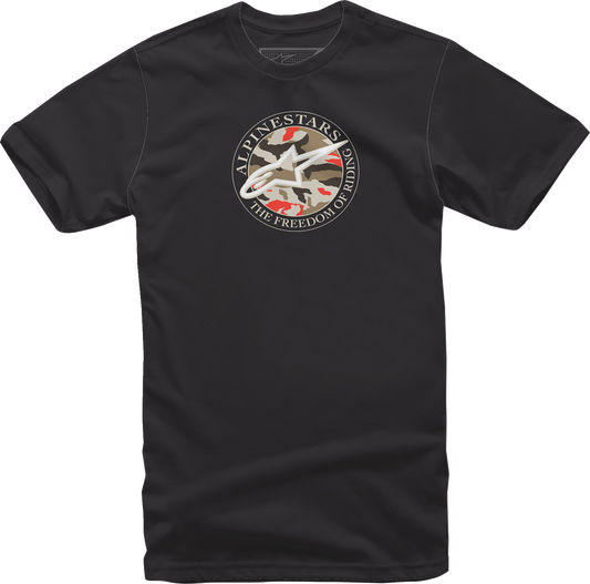 ALPINESTARS Dot Camo T-Shirt - Black - XL 12137266010XL
