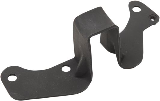 DRAG SPECIALTIES BRACKET EXH BLK FLT 97-06 U08-0224MB