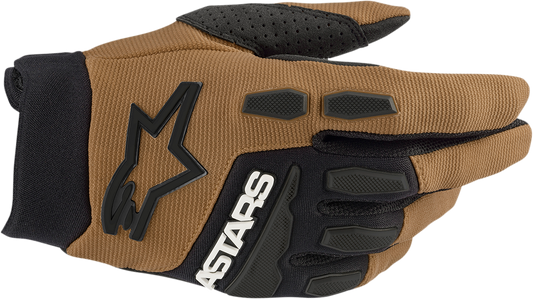 ALPINESTARS Full Bore Gloves - Camel/Black - Small 3563622-879-S