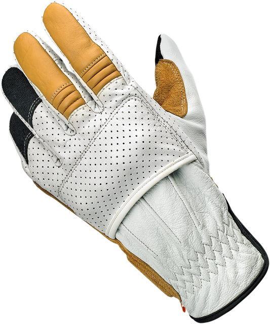 BILTWELL Borrego Gloves - Cement - Large 1506-0409-304