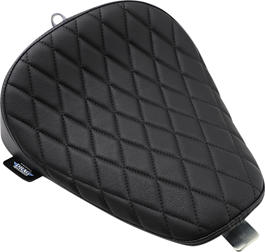DRAG SPECIALTIES Bobber Solo Seat - Diamond - Vinyl - '10 - '22 XL 0804-0738