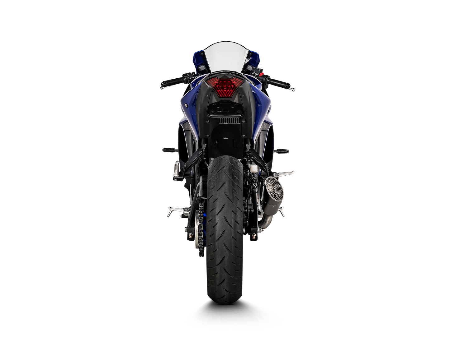 AKRAPOVIC R3 Slip-On Line Muffler - Titanium End Cap S-Y3SO6-IVOSS