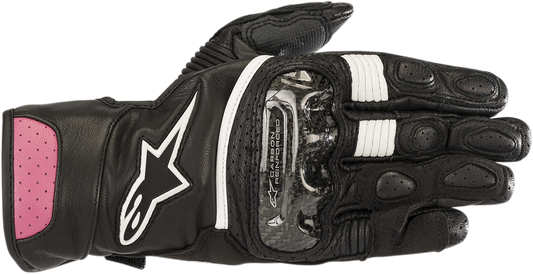 ALPINESTARS Stella SP-2 V2 Gloves - Black/Fuchsia - Medium 3518218-1039-M