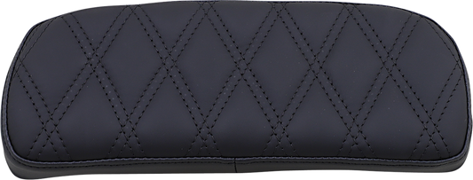 DRAG SPECIALTIES Chopped Tour-Pak Pad - Double Diamond - Black 0822-0432