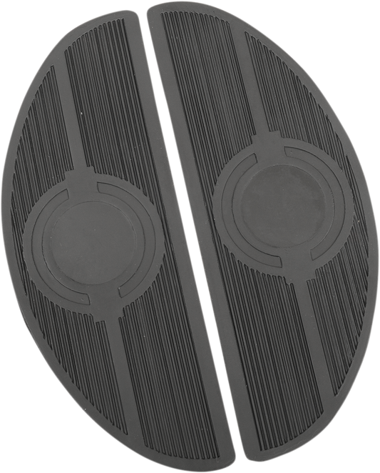 DRAG SPECIALTIES Replacement Floorboard Rubber - Moon 17-0418R-HC4