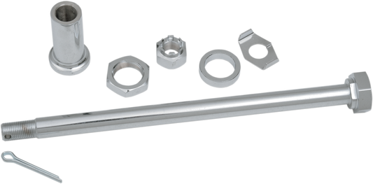 DRAG SPECIALTIES Axle - Rear - Chrome - 67-72 BT 16-0268-BC