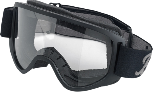 BILTWELL Moto 2.0 Goggles - Script - Black 2101-5101-011
