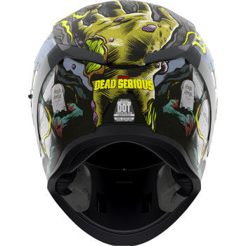 ICON Airform™ Helmet - Dead Serious - Black - Large 0101-17441