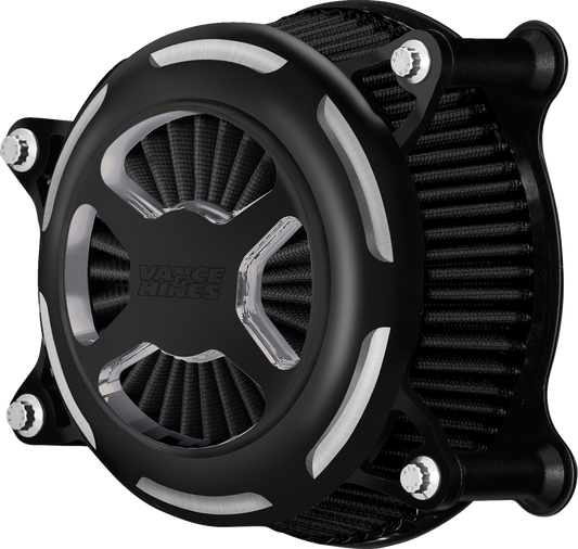 VANCE & HINES VO2 X Air Cleaner - Black Contrast - XL 42339