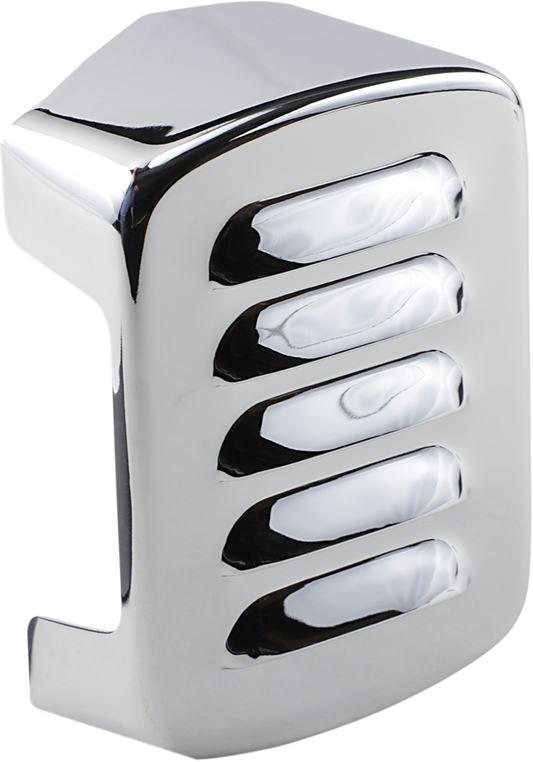 DRAG SPECIALTIES Louvered Coil Cover - Harley Davidson - Chrome 13005