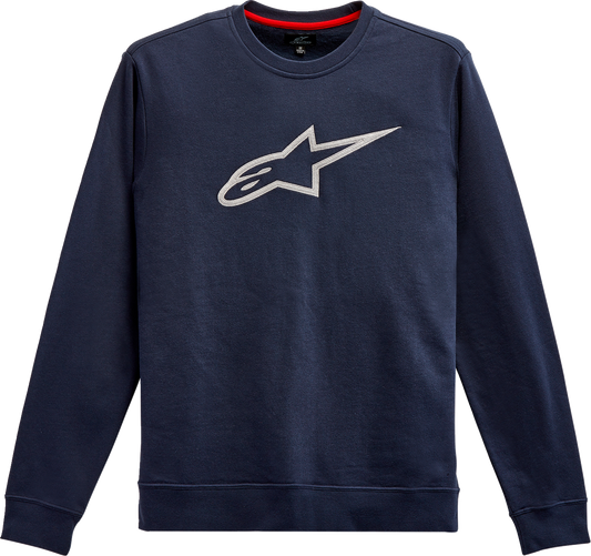 ALPINESTARS Ageless Crew Fleece - Navy/Grey - Medium 1212513227011M