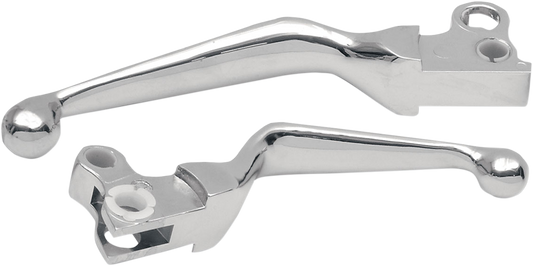 DRAG SPECIALTIES Clutch Lever - Wide Blade - Chrome 07-0541V-C