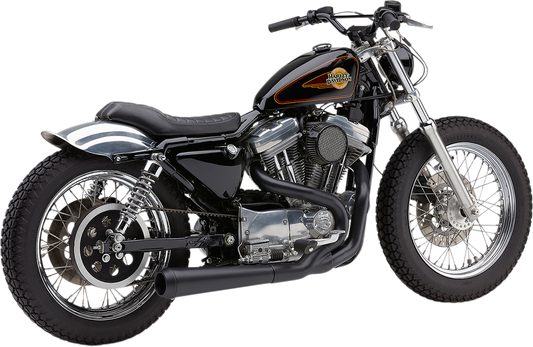 COBRA El Diablo Exhaust - Black - 4" F/MID CONTROL MDLS ONLY 6471B