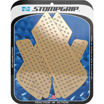 STOMPGRIP Traction Pad Tank Grips - Volcano - Clear - S 1000 XR/M 1000 XR 55-10-0174C