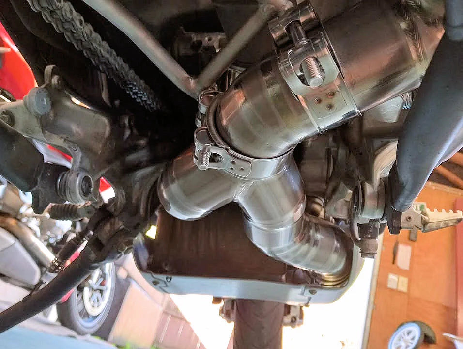 Vandemon Ducati Multistrada V4 Titanium Slip-On Muffler & Cat-Delete 2021-2025  DUCV4MTSTIMUFFC VA-33