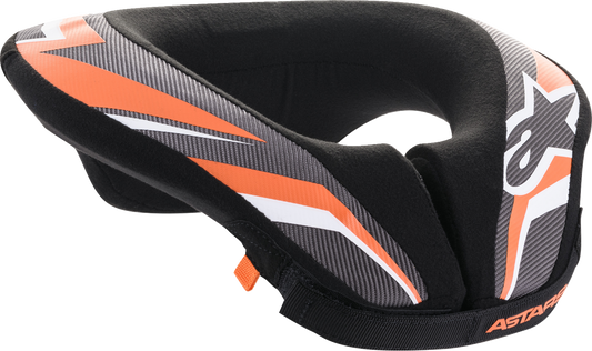 ALPINESTARS Youth Sequence Neck Roll - Black/Anthracite/Orange - S/M 6741018-148-SM
