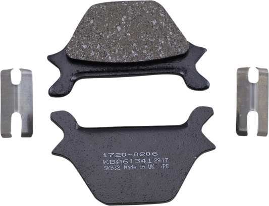 DRAG SPECIALTIES Organic Brake Pads - Harley-Davidson FAD200
