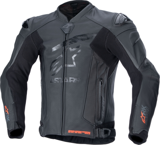 ALPINESTARS GP Plus R v4 Rideknit® Leather Jacket - Black/Black - 50 3100324-1100-50