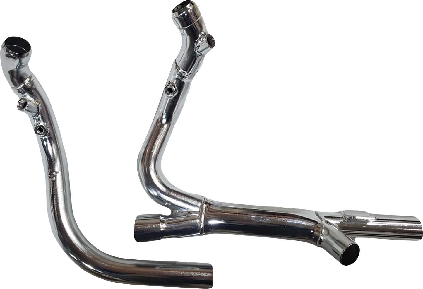 KHROME WERKS Hideaway Header  For '21-'22 Thunderstroke models; works with OEM or aftermarket replacement mufflers. 200200