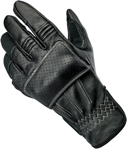 BILTWELL Borrego Gloves - Black/Cement - Large 1506-0104-304