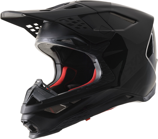ALPINESTARS Supertech M8 Helmet - Echo - MIPS® - Black/Gray - Large 8302621-1146-LG