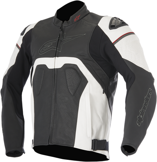ALPINESTARS Core Airflow Leather Jacket - Black/White - US 40 / EU 50 3101416-12-50