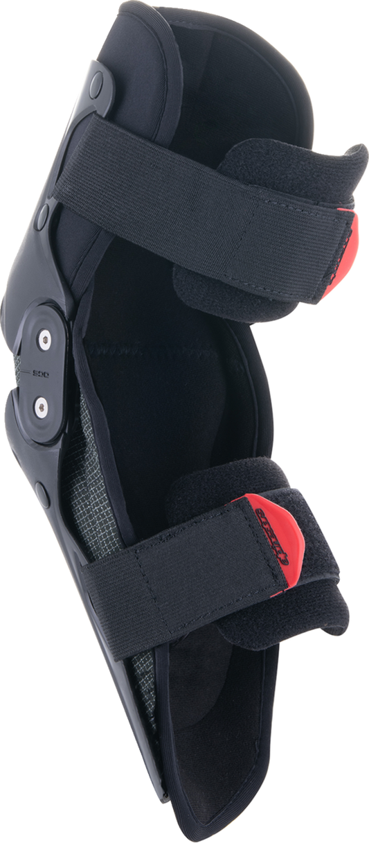 ALPINESTARS Youth SX-1 Knee Protectors - Black/Red - Small/Medium 6546319-13-SM