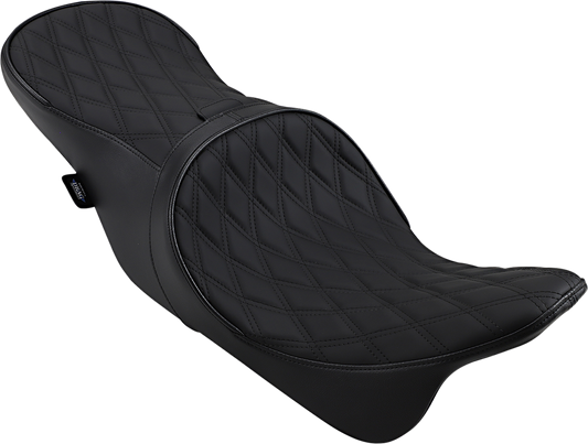 DRAG SPECIALTIES Low Forward Touring Seat - Diamond - FL '08-'22 0801-1011