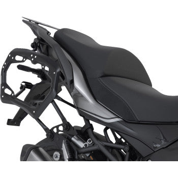 SW-MOTECH TRAX ADV Aluminum Case System - Black - Kawasaki Versys 1000 '18-'23 KFT.08.922.70001/B
