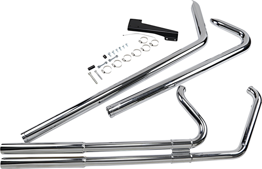 VANCE & HINES Big Shots Exhaust - Chrome - Long 17923