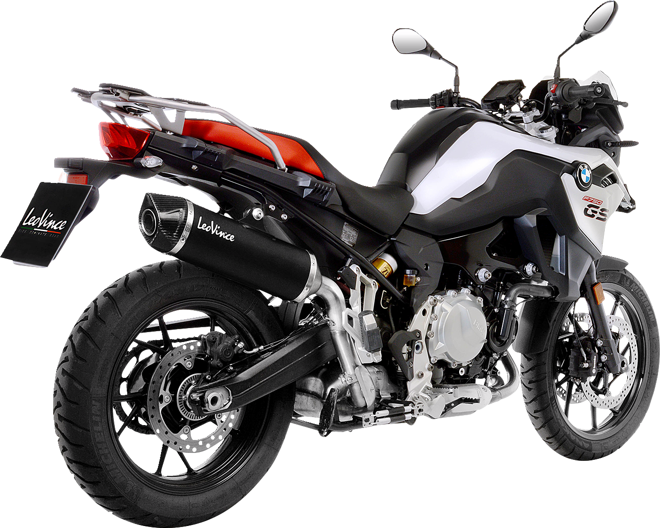 LEOVINCE Nero Slip-On Muffler - Black - Stainless Steel 14055