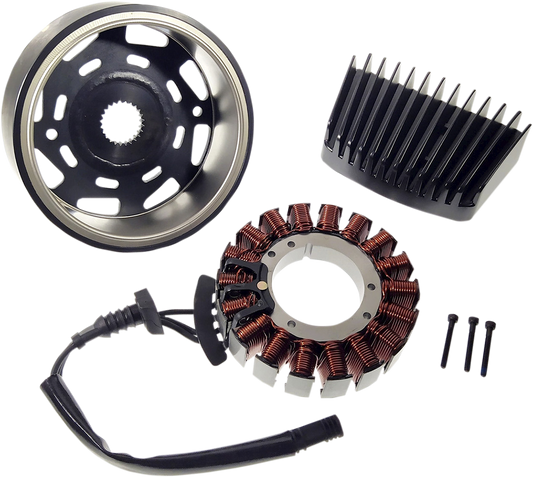 DRAG SPECIALTIES Charging Kit - '17-'22 - Black 2112-1516