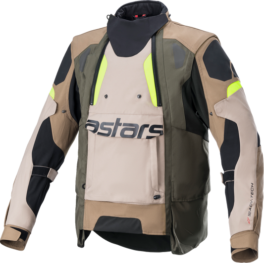 ALPINESTARS Halo Drystar® Jacket - Black/Sand/Yellow - 4XL 3204822-865-4X