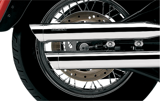 COBRA Chrome Slashcut Mufflers 6001