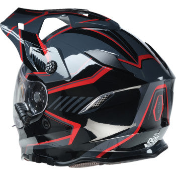 Z1R Range 2.0 Snow Helmet - Rotor - Black/Red - Small 0101-17230