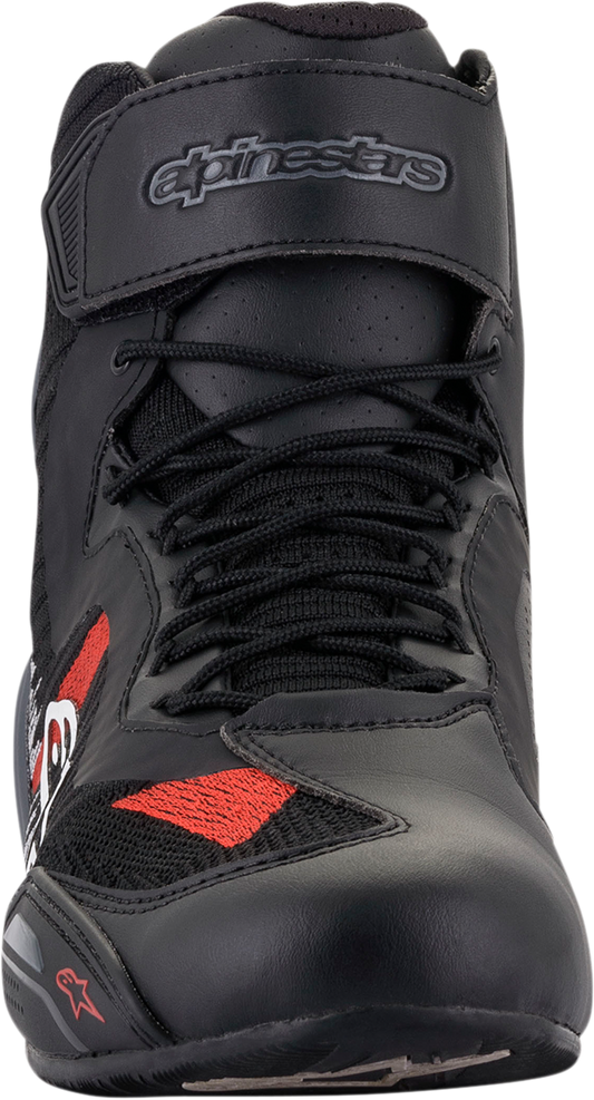 ALPINESTARS Faster-3 Rideknit® Shoes - Black/Gray/Red - US 10 2510319116510