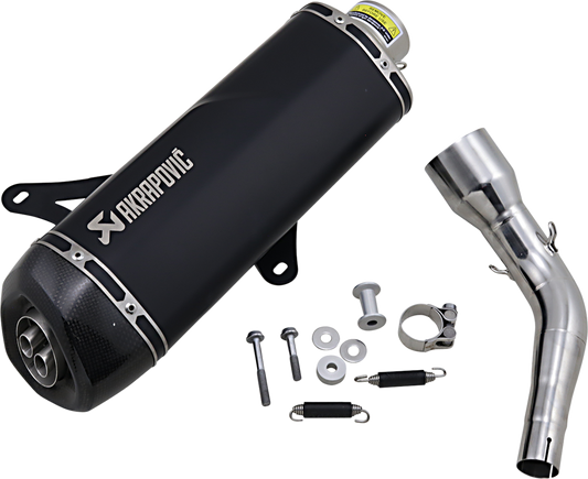 AKRAPOVIC Muffler - Black - Stainless Steel Vespa GTS/GTV S-VE3SO9-HRSSBL 1811-3941