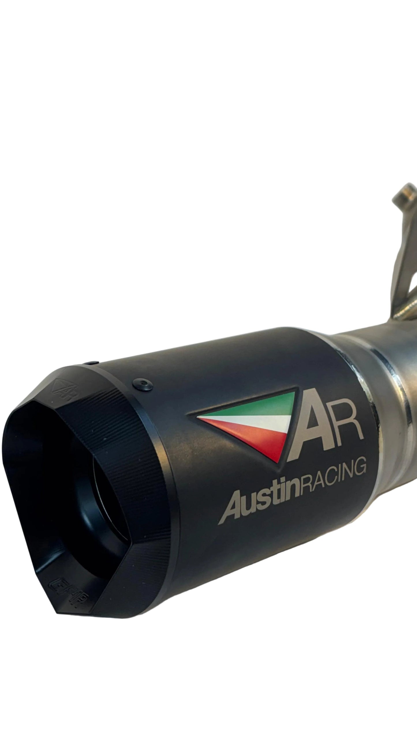 BLACK GP1R  Austin Racing DE-CAT EXHAUST SYSTEMS for YAMAHA R1 2020 - 2025  AR50