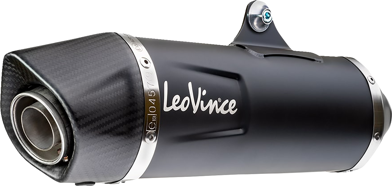 LEOVINCE Nero Slip-On Muffler - Black for KAWASAKI VERSYS 1000 14057
