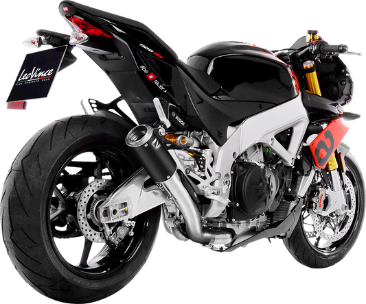 LEOVINCE LV Corsa Muffler - Black Edition 15401BU 	RSV4 Tuono /   Factory  1100 2021-2024   1811-4306