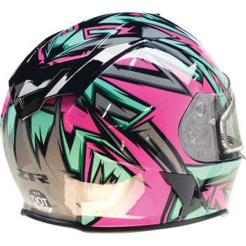 Z1R Warrant Snow Helmet - Neuron - Pink/Teal - XS 0101-17209