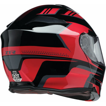 Z1R Solaris 2.0 Modular Helmet - Slater - Red - XS 0100-2451