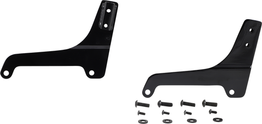 DRAG SPECIALTIES Side Plates - Black 50264870