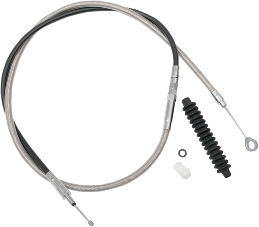 DRAG SPECIALTIES Clutch Cable - Braided 5321980HE