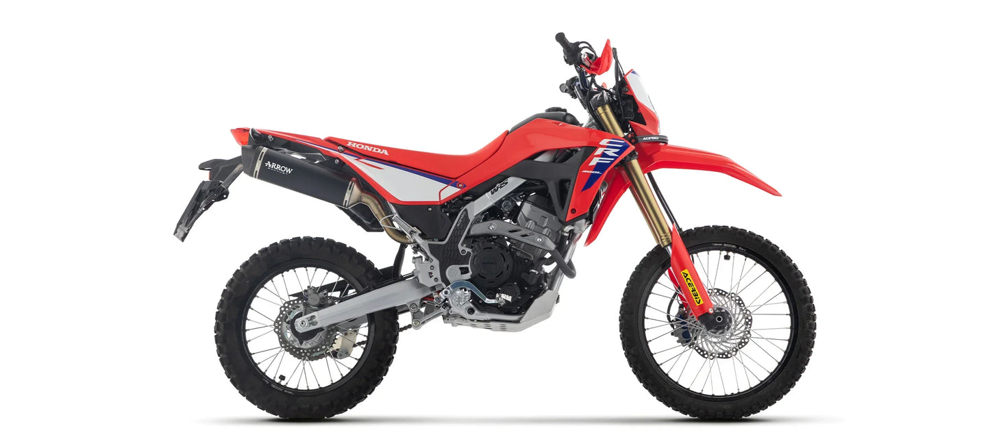 Arrow  HONDA CRF 300 L E5+ 2025 ICON ALUMINIUM DARK EXHAUST - 72013akn