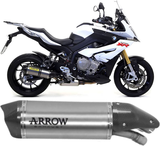 Arrow Bmw S 1000 Xr '15 Homologated Race-Tech Aluminium Silencer With Carbon End Cap For Original And Arrow Collectors 71837ak