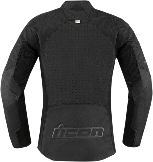 ICON Women's Hooligan Perf Jacket - Stealth - 2XL 2822-1334