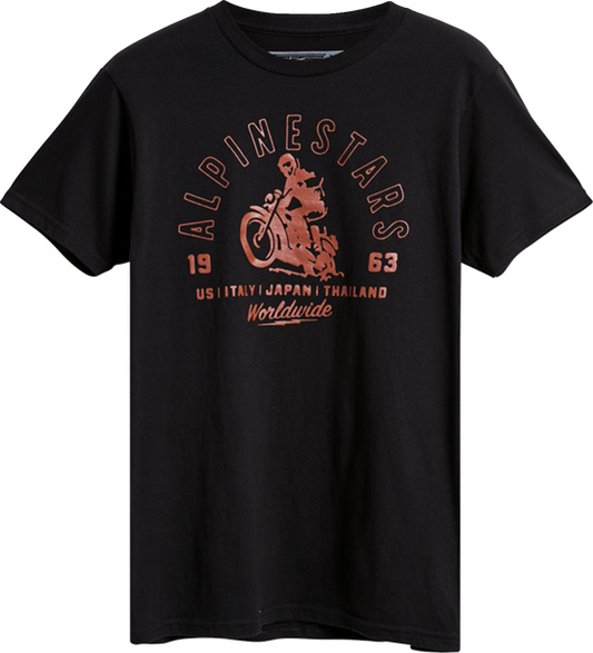 ALPINESTARS Los Sander T-Shirt - Black - Large 12337212010L