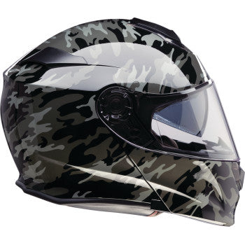 Z1R Solaris 2.0 Modular Helmet - Camo - Black/Gray - XL 0100-2611