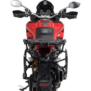 SW-MOTECH TRAX ADV Aluminum Case System - Black - Ducati Multistrada 950/1200/1260/V2 '15-'24 KFT.22.114.70102/B